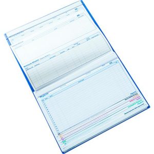 BOI Patienten-Dokumentationsmappe Professional Line, DIN A4, Klarsichttaschen, 10-farbiges Reitersystem, 4 Heftmechaniken, blau