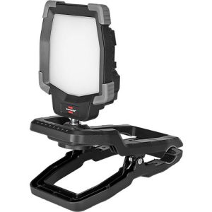 Brennenstuhl Akku LED Arbeitsstrahler CL 4050 MA, SMD-LEDs, 360° Ausrichtung, 3 Schaltstufen, mobil, 3800 lm, IP65, integrierte USB Powerbank, schwarz