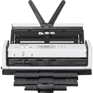 Brother ADS-1800W Dokumentenscanner, 7,1 cm Touchscreen, 30 Seiten/60 Bilder/Minute, automatischer Dokumenteneinzug, USB-C, WiFi, weiß