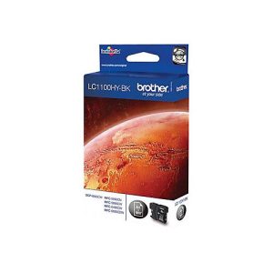 Brother LC1100HYBK – Hohe Ergiebigkeit – Schwarz – original – Tintenpatrone