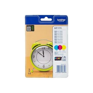 Brother LC125XL Rainbow Pack – mit hoher Kapazität – Gelb, Cyan, Magenta – original – Tintenpatrone