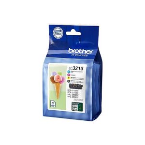 Brother LC3213 – 4er-Pack – Schwarz, Gelb, Cyan, Magenta – original – Tintenpatrone