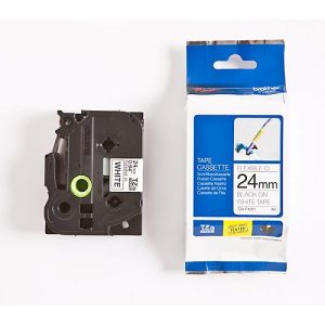 Brother Schriftbandkassette TZe-FX251, 24 mm, weiß/schwarz
