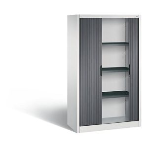 C+P Rollladenschrank Omnispace, H1660B1000T420 mm, Lichtgrau/Schwarzgrau