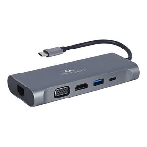 Cablexpert A-CM-COMBO7-01 – Dockingstation – USB-C 3.1 – HDMI, VGA – 1GbE