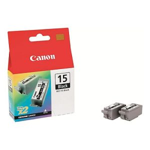 Canon BCI-15 – 2er-Pack – Schwarz – original – Tintenbehälter