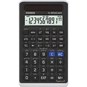 Casio Rechner FX-82Solar II, technisch-wissenschaftlicher Rechner, 144 Funktionen
