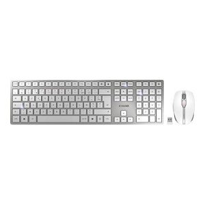 CHERRY DW 9100 SLIM – Tastatur-und-Maus-Set – kabellos – 2.4 GHz, Bluetooth 4.2 – AZERTY – Französisch