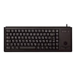 CHERRY G84-4400 Compact Keyboard – Tastatur – USB – GB – Schwarz