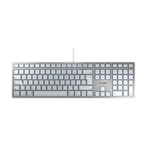 CHERRY KC 6000 SLIM FOR MAC – Tastatur – Deutsch – Silber