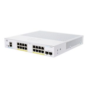 Cisco Business 250 Series CBS250-16P-2G – Switch – 18 Anschlüsse – Smart – an Rack montierbar