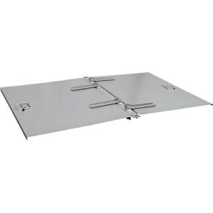 Deckel für Kippbehälter TYP GU-RZ 30 + 55 und SGU-RZ 30 + 55, verzinkt