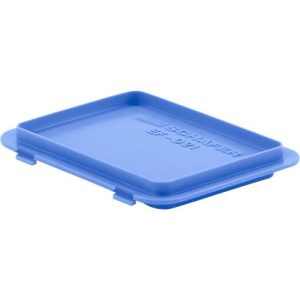 Deckel mit Haken EF-DH 21 für Kasten im EURO-Maß, blau