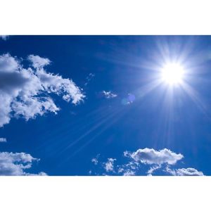Deckensegel, Sonne, 1200×800 mm