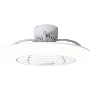 Deckenventilator mit LED-Licht Orbit, 3 Geschwindigkeiten, Fernbedienung, 75 W, B 550 x T 550 x H 245 mm