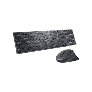 Dell Premier KM900 – Tastatur-und-Maus-Set – Zusammenarbeit – hinterleuchtet – kabellos – 2.4 GHz, Bluetooth 5.1