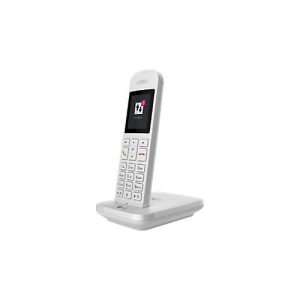 Deutsche Telekom Sinus 12 – Schnurlostelefon mit Rufnummernanzeige – DECT – weiß