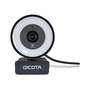 DICOTA Ringlight – Webcam – Farbe – 5 MP – 2592 x 1944 – Audio