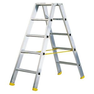 Doppelstufen-Stehleiter MEHRSI®, 5 Stufen, 7,5 kg