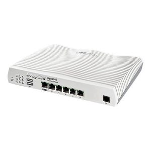 Draytek Vigor 2866 – Router – DSL-Modem 5-Port-Switch – 1GbE – WAN-Ports: 2 – wandmontierbar