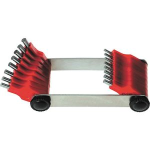 Düsenlehren m.Stahlstiften 0,45 – 1,5mm