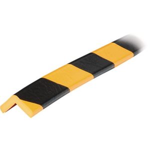Eckschutzprofil Typ E, 1-m-Stück, gelb/schwarz