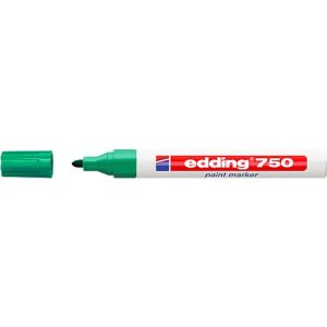 EDDING Lackmarker 750, 2-4 mm, grün, 10 Stück