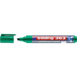 edding Whiteboard Marker 363, Keilspitze, 10 Stück, grün