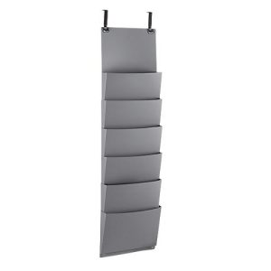 Eichner Stecktafel Wandsortierer, 6 Fächer, für Format A4 hoch, Polypropylen