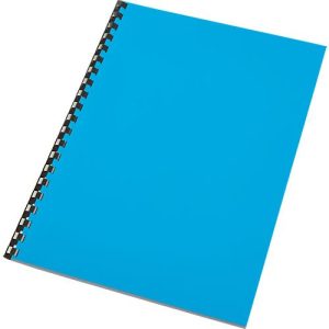 Einbanddeckel, PP, für Rückseite, blau