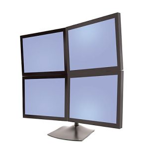 Ergotron DS100 Standfuß für 4 Monitore