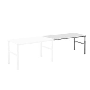 ESD-Anbautisch TP 718L, 700 x 1800 mm