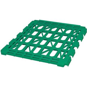 Etagenboden, Kunststoff, für 2-seitige Rollbox, grün