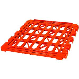 Etagenboden, Kunststoff, für 2-seitige Rollbox, rot