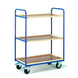 Etagenwagen mit 3 Etagenkästen, 1000 x 575 mm