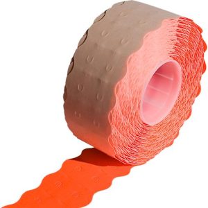 Etiketten, für Preisauszeichner, gelb-orange, 10 Rollen