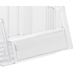 Etiketten, für Treston Schubladen Serie 1520/1525, B 118 x H 37 mm, Karton, weiß, 100 Stück