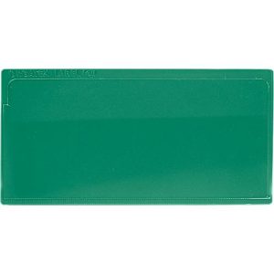 Etikettentasche Label TOP, selbstklebend, 50×110, grün