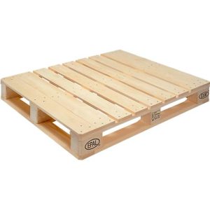Europaletten EPAL 2, L 1200 x B 1000 x H 162 mm, Tragfähigkeit bis 1500 kg, 4-seitig einfahrbar, UIC-Norm 435.2, 10 Stück