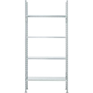 Fachbodenregal FBR 2200, Grundregal, 4 Böden, 1055 x 500 mm