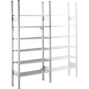 Fachbodenregal SSI Schäfer R300, Grundregal, B 1345 x T 600 mm, Fachlast 150 kg