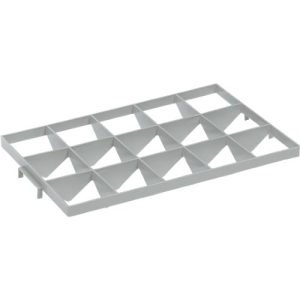 Fachwerkeinsatz FW 1191-2 oben, PE-HD, grau