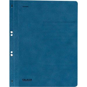 Falken Ösenhefter, DIN A4, ganzer Deckel, 1 Stück, blau