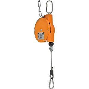 Federzug HAHN+KOLB Autostat Typ 7228, mit Balancer, Traglast 2,6 bis 3,8 kg, Seilauszugslänge bis 1600 mm, Spezialkunststoff, orange Federzug HAHN+KOLB Autostat Typ 7228, mit Balancer, Traglast 2,6 bis 3,8 kg, Seilauszugslänge bis 1600 mm, Spezialkunststoff, orange