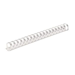 Fellowes Plastik-Binderücken, Format 14 mm, 100 Stück, f. Plastikbindemaschinen, weiss, 100 Stück