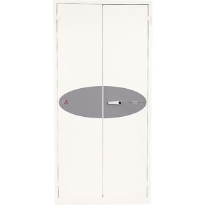 Feuerschutzschrank FS 1513, B 930 x T 520 x H 1950 mm, Schlüsselschloss