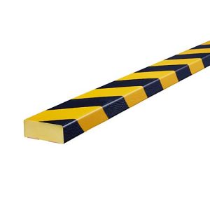 Flächenschutz Typ D, lfm., gelb/schwarz