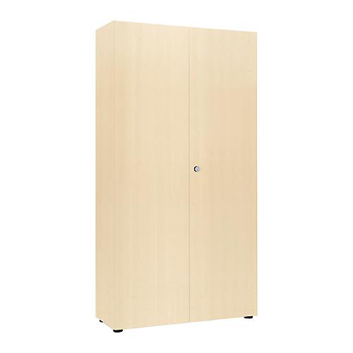 Flügeltürenschrank, B 1000 mm, 6OH, ahorn