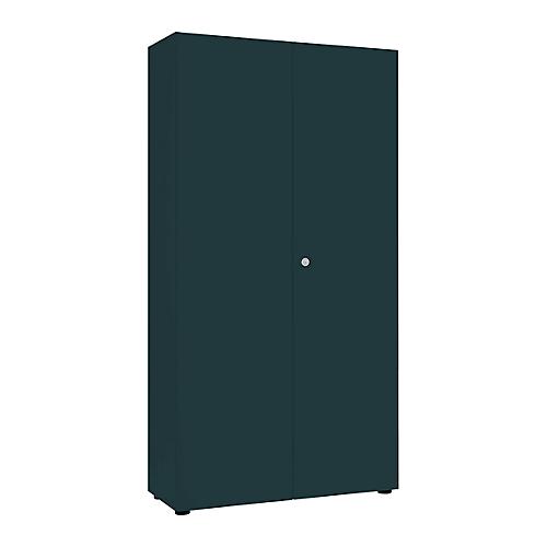 Flügeltürenschrank, B 1000 mm, 6OH, graphit