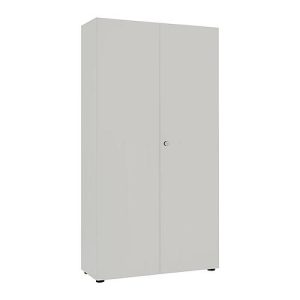 Flügeltürenschrank, B 1000 mm, 6OH, silber